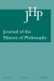 Journal of the History of Philosophy